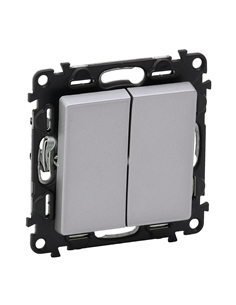 VALENA L-C.ESC. DUPLO 10AX ALU 752308 - 752308