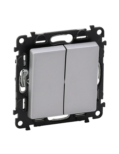 VALENA L-C.ESC. DUPLO 10AX ALU 752308 - 752308