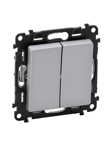 VALENA L-C.ESC. DUPLO 10AX ALU 752308 - 752308