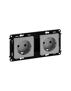 VALENA L-2 X 2P+T PRECABL. ALU 753322 - 753322