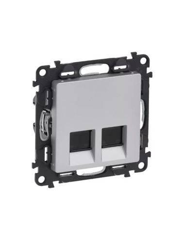 VALENA L-RJ45 CAT6 UTP 2S. ALU 753343 - 753343