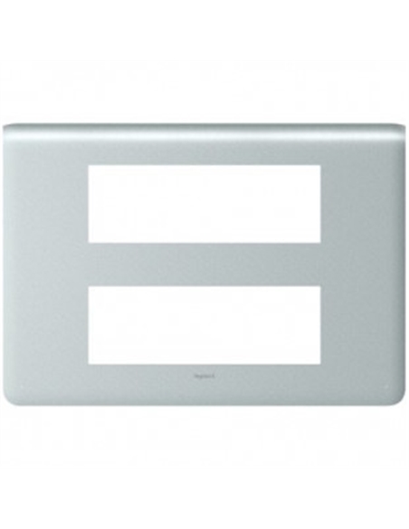 79036 MOSAIC QUADRO 2X6 MOD. ALUMINI - 079036