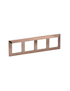 VALENA L-QUADRO QUADRUP. COBRE 754164 - 754164