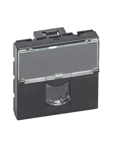 MOSAIC BLACK RJ45 CAT6 FTP 2MD 079485 - 079485
