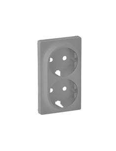 VALENA L-CENTRO 2 X 2P+T ALUM 754952 - 754952