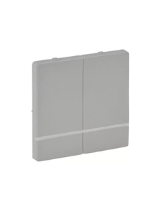 VALENA L-TECLA 2 CIRC. ZB ALUM 754783 - 754783
