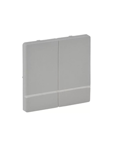 VALENA L-TECLA 2 CIRC. RF ALUM 754772 - 754772