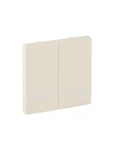 VALENA L-TECLA 2 CIRC. ZB CREM 754779 - 754779