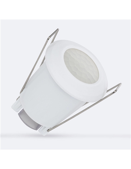 SENSOR MOVIMENTO PIR ENCASTRAR furo Ø40mm 360º BRANCO - 892100265206808