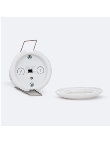 SENSOR MOVIMENTO PIR ENCASTRAR furo Ø40mm 360º BRANCO #2 - 892100265206808