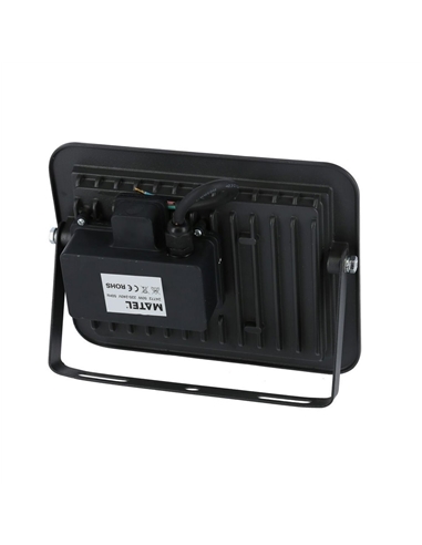 Projetor LED RGB IP65 50W em alumínio preto mate MATEL 24772 #1 - 8425160247720