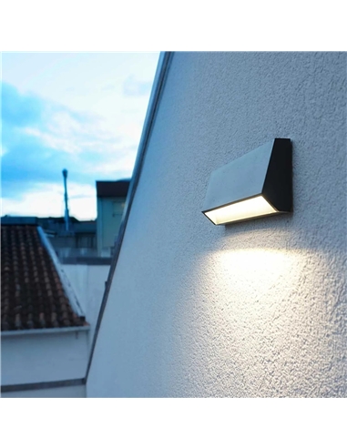 LED APLIQUE MURO DARK GREY 4W 3CCT P1201 Maxled 38147 #4 - 721.38147
