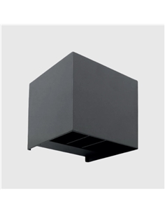 APLIQUE LED PAREDE CUBO AJUST. ANTR. 2X5W 3CCT Maxled 38598 - 721.38598