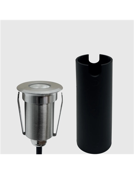 PROJETOR DE CHAO REDONDO 3W 2700K IP67 Maxled 39175 - 721.39175