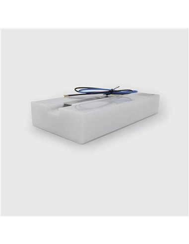 APLIQUE LED DE PAREDE RETANGULAR 6W 2700K IP65 Maxled 39892 #3 - 721.39892