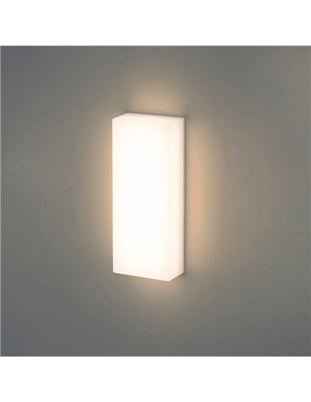 APLIQUE LED DE PAREDE RETANGULAR 6W 2700K IP65 Maxled 39892 #2 - 721.39892