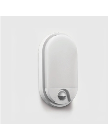 PLAFON LED OVAL SENSOR INFRARED ST72A 10W 6500K Maxled 28001 - 721.28001
