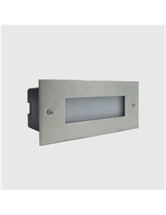 APLIQUE LED PAREDE RETANGULAR 6W 4000K Maxled 28193 - 721.28193