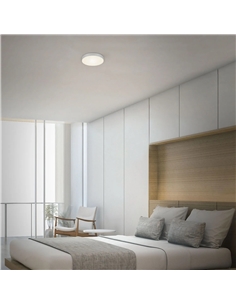 LED PAINEL SALIENTE REDONDO S/ARO 12W 4000K Maxled 19047 - 721.19047 2