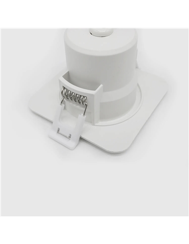 SPOT LED QUADRADO BRANCO FIXO 8W 3000K Maxled 21149 #3 - 721.21149