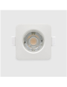 SPOT LED QUADRADO BRANCO FIXO 8W 6500K Maxled 21163 - 721.21163