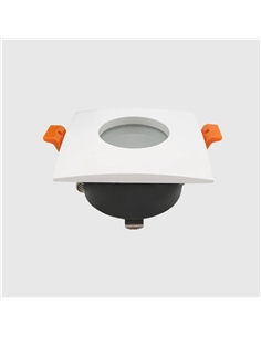 ARO GU10 QUADRADOIP65 BRANCO ML-1217 Maxled 21507 - 721.21507 2
