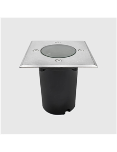PROJETOR DE CHAO IP65 QUADRADO P/ LAMPADA GU10 Maxled 23143 - 721.23143