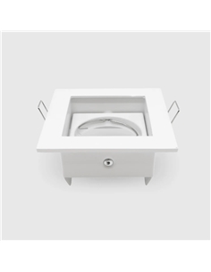 ARO GU10 ML-412 QUADRADO BRANCO Maxled 26090 - 721.26090