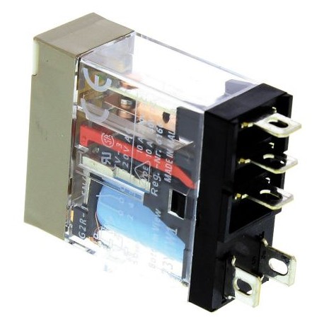Relé eletromagnético OMRON SPDT 24VAC; 10A/250VAC 10A/30VDC - G2R-1-SN-24VAC