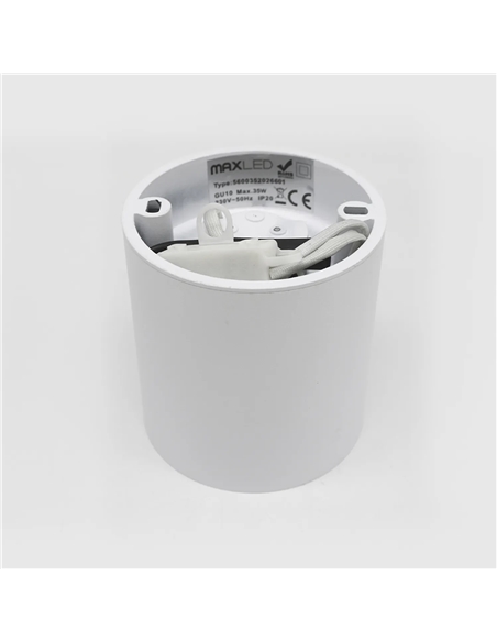 DOWNLIGHT RED. SAL. SDL04R 1*GU10 BRANCO+BRANCO Maxled 26595 #1 - 721.26595