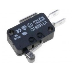 MICROSWITCH C/ PATILHA R12mm ROLAMENTO HIGHLY - VT16051C - 010-0105