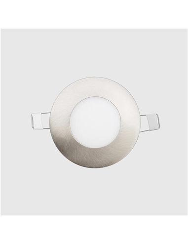 LED PAINEL REDONDO NIQUEL 5W 4000K Maxled 12024 - 721.12024
