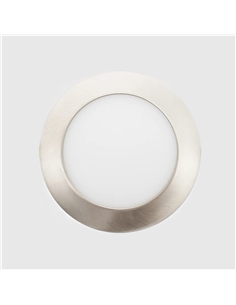 LED PAINEL REDONDO NIQUEL 9W 6400K Maxled 12192 - 721.12192 2