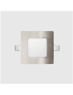 LED PAINEL QUADRADO NIQUEL 9W 3000K Maxled 15230 - 721.15230