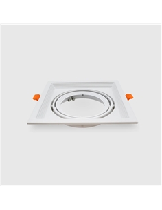 ARO P/ AR111 QUADRADO BRANCO ORIENTAVEL Maxled 15483 - 721.15483 2