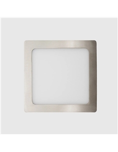 LED PAINEL SALIENTE QUADRADO NIQUEL 18W 6000K Maxled 16077 - 721.16077