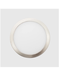 LED PAINEL SALIENTE REDONDO NIQUEL 24W 6000K Maxled 16091 - 721.16091