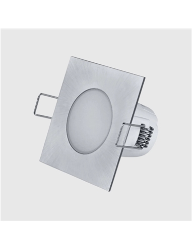LED SPOT QUADRADO NIQUEL IP54 5W 4000K Maxled 16527 - 721.16527