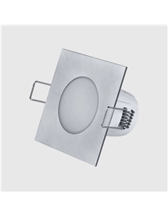 LED SPOT QUADRADO NIQUEL IP54 5W 6500K Maxled 16534 - 721.16534