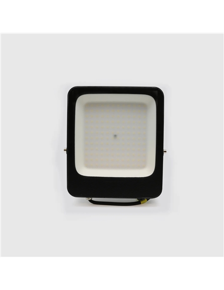 PROJETOR LED SLIM PRETO 20W 3000K Maxled 34958 - 721.34958