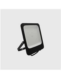 PROJETOR LED SLIM PRETO 100W 3000K Maxled 34989 - 721.34989