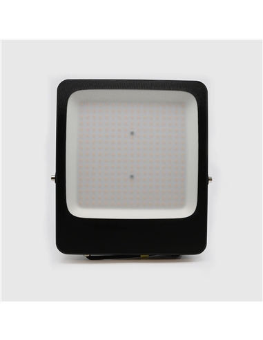 PROJETOR LED SLIM PRETO 150W 3000K Maxled 34996 - 721.34996