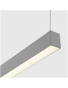 LINEA LED 120CM 40W CINZA 4000K Maxled A1210 - 721.A1210