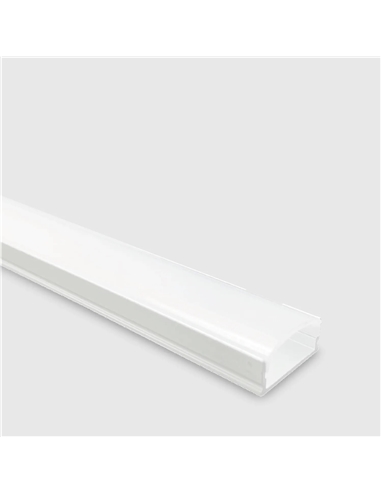 PERFIL DE ALUMINIO SALIENTE AD103A BRANCO 2M Maxled 29305 - 721.29305