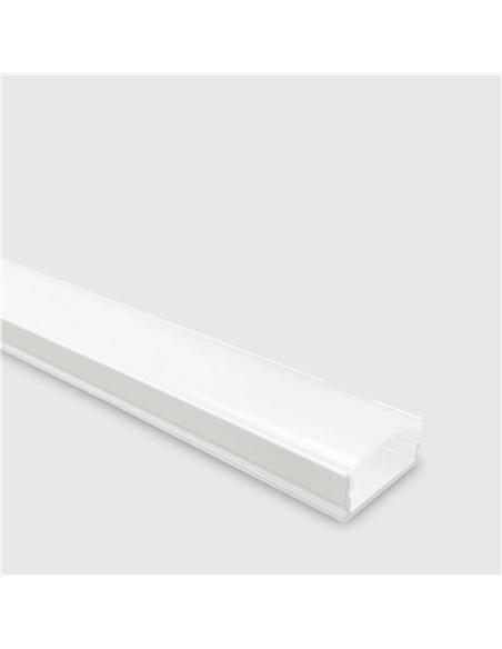 PERFIL DE ALUMINIO SALIENTE AD103A BRANCO 2M Maxled 29305 - 721.29305