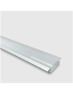 PERFIL DE ALUMINIO EMBUTIR AD102A 2M Maxled 29329 - 721.29329