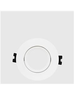 ARO GU10 POLICARBON. REDONDO BRANCO ORIENTAVEL Maxled 29541 - 721.29541 2