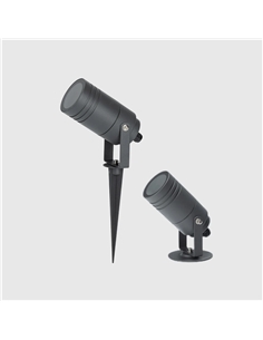 PROJETOR COM ESPETO IP65 1*GU10 Maxled 29794 - 721.29794