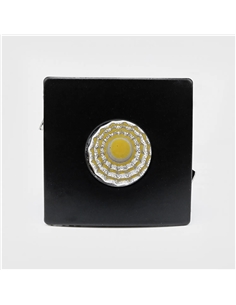 LED SPOT QUADRADO PRETO 3W 3000K Maxled 30240 - 721.30240 2