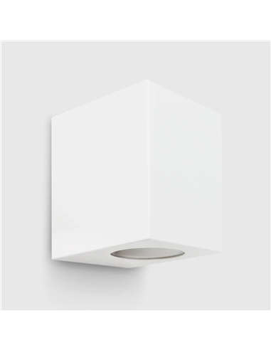 APLIQUE DE PAREDE ABS+PC 1*GU10 IP65 BRANCO Maxled 30493 - 721.30493